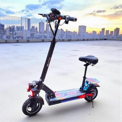 صورة سكوتر كهربائي رياضي قابل للطي